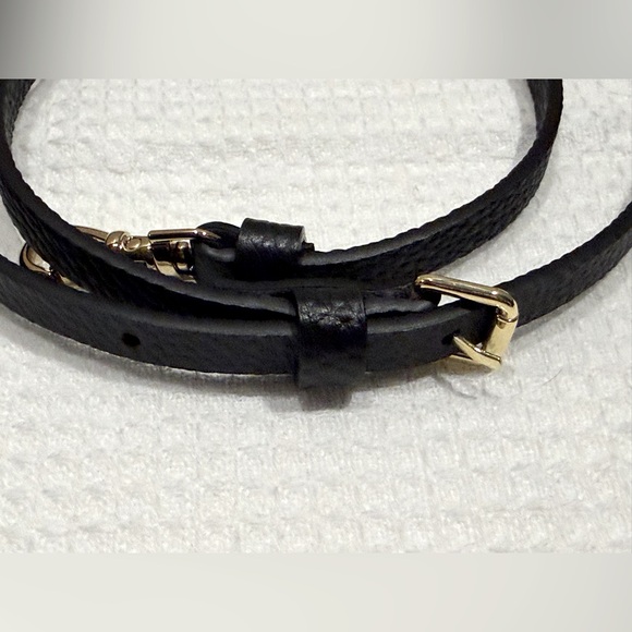 Bandolier Genuine Black Leather Strap - Picture 3 of 5